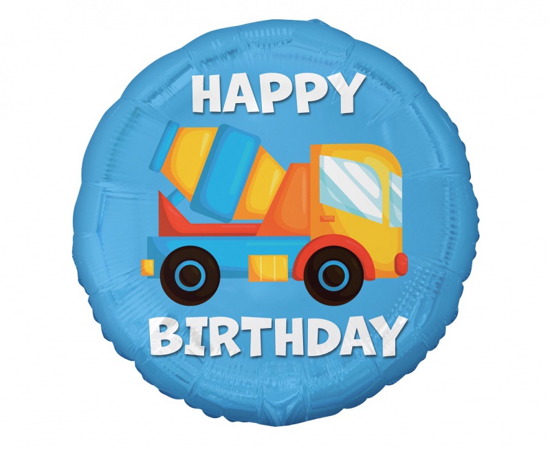 BALON FOLIOWY BETONIARKA HAPPY BIRTHDAY 18" BALON FOLIOWY BETONIARKA HAPPY BIRTHDAY 18", Podkategoria, Kategoria