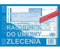 RACHUNEK DO UMOWY ZLECENIA A5 O+K, Podkategoria, Kategoria