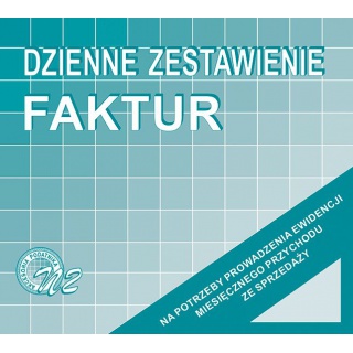 DZIENNE ZESTAWIENIE FAKTUR A-6, Podkategoria, Kategoria