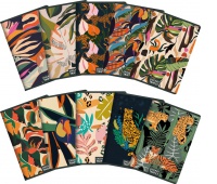 ZESZYT TOP COLLAGE TROPICS A5 60K.KRATKA 10szt., Podkategoria, Kategoria