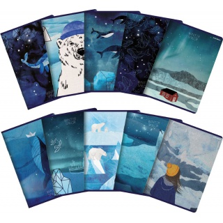 ZESZYT TOP WINTER SAILOR A5 60K.LINIA 10szt., Podkategoria, Kategoria