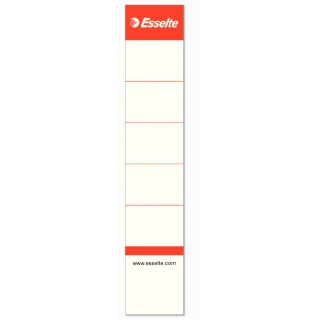 ETYKIETA GRZBIETOWA 30x158mm 10szt., Etykiety samoprzylepne i inne, Galanteria papiernicza