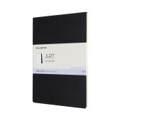 Art Sketch Pad Album MOLESKINE A4 (21x29,7 cm), 48 stron, czarny, Notatniki, Zeszyty i bloki