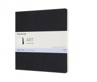 Art Sketch Pad Album MOLESKINE Square (19x19 cm), 48 stron, czarny, Notatniki, Zeszyty i bloki