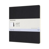 MOLESKINE Sketch Pad Art Collection Square (19x19 cm), 48 pages, black