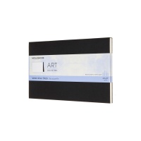 Blok MOLESKINE Watercolour L (13x21 cm), 20 stron, czarny, Notatniki, Zeszyty i bloki
