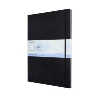 MOLESKINE Watercolor Notebook A3 (29.7x42cm), 60 pages, black