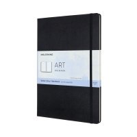 MOLESKINE Watercolor Notebook A4 (21x29.7cm), 60 pages, black