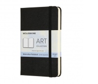 MOLESKINE Watercolor Notebook P (9x14cm), 60 pages, black