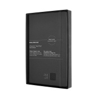 MOLESKINE Classic Notebook Limited Edition, hard leather cover L (13x21 cm), ruled, black