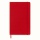 Notes MOLESKINE Classic L (13x21 cm) w kropki, twarda oprawa, scarlet red, 240 stron, czerwony