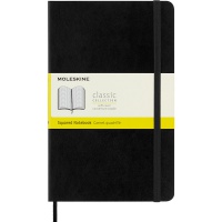 MOLESKINE Classic Notebook L (13x21 cm), squared, soft cover, 192 pages, black