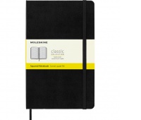 MOLESKINE Classic Notebook L (13x21 cm), squared, hard cover, 240 pages, black