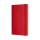 Notes MOLESKINE Classic L (13x21cm) w kropki, miękka oprawa, 192 strony, czerwony