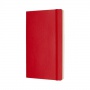 Notes MOLESKINE Classic L (13x21cm) w kropki, miękka oprawa, 192 strony, czerwony, Notatniki, Zeszyty i bloki