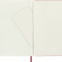 Notes MOLESKINE Classic L (13x21cm) w kropki, miękka oprawa, 192 strony, czerwony, Notatniki, Zeszyty i bloki