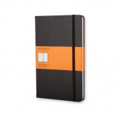 MOLESKINE Classic Notebook L (13x21 cm), ruled, hard cover, 240 pages, black