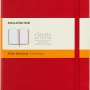 Notes MOLESKINE Classic L (13x21cm) w linie, twarda oprawa, 240 stron, czerwony, Notatniki, Zeszyty i bloki