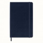 Notes MOLESKINE Classic M (11,5x18 cm) w kratkę, twarda oprawa, sapphire blue, 208 stron, niebieski, Notatniki, Zeszyty i bloki