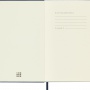 Notes MOLESKINE Classic M (11,5x18 cm) w kratkę, twarda oprawa, sapphire blue, 208 stron, niebieski, Notatniki, Zeszyty i bloki