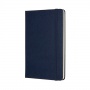 MOLESKINE Classic Notebook M (11.5x18 cm), ruled, hard cover, sapphire blue, 208 pages, blue