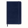 MOLESKINE Classic Notebook P (9x14 cm), ruled, hard cover, sapphire blue, 192 pages, blue