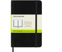 Notes MOLESKINE Classic P (9x14cm) gładki, miękka oprawa, 192 strony, czarny, Notatniki, Zeszyty i bloki