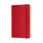 Notes MOLESKINE Classic P (9x14cm) gładki, miękka oprawa, 192 strony, czerwony, Notatniki, Zeszyty i bloki