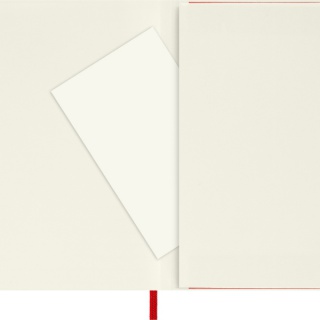 Notes MOLESKINE Classic P (9x14cm) gładki, miękka oprawa, 192 strony, czerwony, Notatniki, Zeszyty i bloki