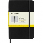 MOLESKINE Classic Notebook P (9x14 cm), squared, soft cover, 192 pages, black