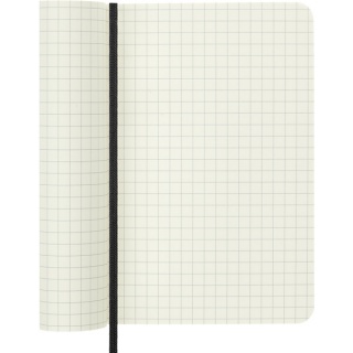 Notes MOLESKINE Classic P (9x14cm) w kratkę, miękka oprawa, 192 strony, czarny, Notatniki, Zeszyty i bloki