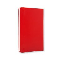 MOLESKINE Classic Notebook P (9x14 cm), ruled, hard cover, 192 pages, red