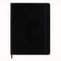 Notes MOLESKINE Classic XL (19x25cm) gładki, miękka oprawa, 192 strony, czarny, Notatniki, Zeszyty i bloki