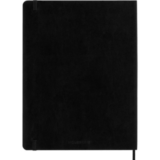 Notes MOLESKINE Classic XL (19x25cm) gładki, miękka oprawa, 192 strony, czarny, Notatniki, Zeszyty i bloki