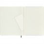 Notes MOLESKINE Classic XL (19x25cm) w kratkę, miękka oprawa, 192 strony, czarny, Notatniki, Zeszyty i bloki