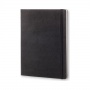Notes MOLESKINE Classic XL (19x25cm) w kratkę, twarda oprawa, 192 strony, czarny, Notatniki, Zeszyty i bloki