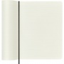 MOLESKINE Classic Notebook XL (19x25 cm), ruled, soft cover, 192 pages, black