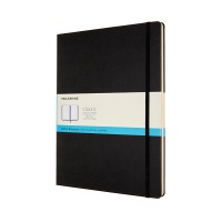 MOLESKINE Classic Notebook XXL (21.6x27.9 cm), dotted, hard cover, 192 pages, black