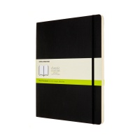 MOLESKINE Classic Notebook XXL (21.6x27.9 cm), plain, soft cover, 192 pages, black