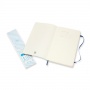 MOLESKINE Classic Notebook L (13x21 cm), plain, soft cover, sapphire blue, 192 pages, blue