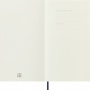 Notes MOLESKINE L (13x21cm) w kratkę, miękka oprawa, sapphire blue, 192 strony, niebieski, Notatniki, Zeszyty i bloki