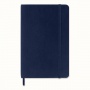 MOLESKINE Classic Notebook (9x14 cm), plain, soft cover, sapphire blue, 192 pages, blue