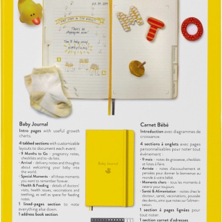 Notes MOLESKINE Passion Journal Baby, 400 stron, Notatniki, Zeszyty i bloki
