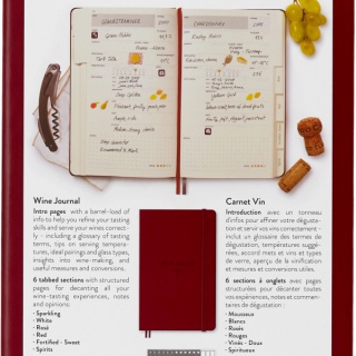 Notes MOLESKINE Passion Journal Wine, 400 stron, Notatniki, Zeszyty i bloki