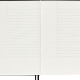 Notes MOLESKINE PRO Project Planner A4 twarda oprawa, czarny, Notatniki, Zeszyty i bloki
