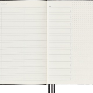 Notes MOLESKINE PRO Project Planner L (13x21 cm) twarda oprawa, czarny, Notatniki, Zeszyty i bloki