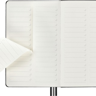 Notes MOLESKINE PRO Project Planner L (13x21 cm) twarda oprawa, czarny, Notatniki, Zeszyty i bloki