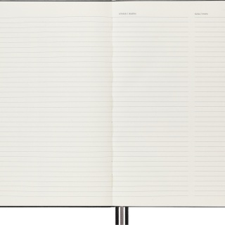 Notes MOLESKINE PRO Project Planner XL (19x25 cm) twarda oprawa, czarny, Notatniki, Zeszyty i bloki