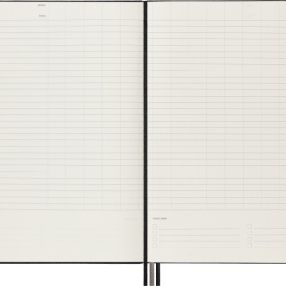 Notes MOLESKINE PRO Project Planner XL (19x25 cm) twarda oprawa, czarny, Notatniki, Zeszyty i bloki