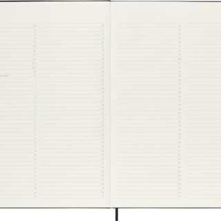 Notes MOLESKINE PROFESSIONAL A4 (21x29,7 cm), twarda oprawa, 192 strony, czarny, Notatniki, Zeszyty i bloki